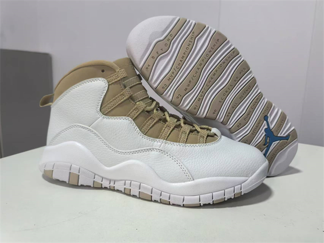 Men's Running weapon Air Jordan 11 White/Brown Shoes 093